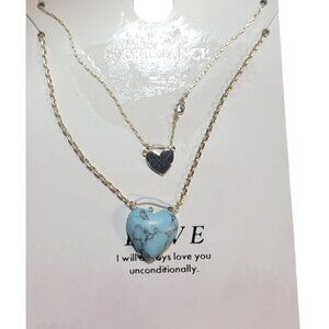 Believe by Brilliance Dual Necklaces and charms